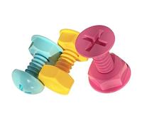 Riuulity Ganci a Ventosa con Cuscinetti Resistenti Dalla Forma Carina per e Bagno, Ganci a Ventosa Alla Moda da 3 Pezzi, a per Asciugamani da Bagno Facili da Usare