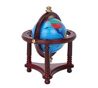 Riuulity Globo Decorativo per Casa delle Bambole Mini Globo per Bambola, Accessorio Giocattolo Sicuro e Durevole per Bambola in Scala 1/12 Scena applicabile: Soggiorno (rosso)