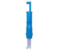 Riuulity Infila-ago da Cucito Automatico Inseritore Comodo Strumento di Infilatura per Macchina da Cucire Infila-ago per Macchine da Cucire Multifunzione 2,95" Plastica per Appassionati di Cucito