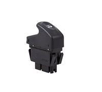 Riuulity Interruttore Alzacristallo Elettrico Durevole a 6 Pin per II 2 I, Interruttore di Controllo Alzacristallo Facile da Installare, Perfetto per I Modelli, Colore Nero Freddo