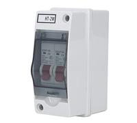 Riuulity Interruttore Automatico Magnetotermico Bipolare Differenziale per la Protezione da Sovraccarico in Impianti Elettrici con Materiale Plastico Ignifugo