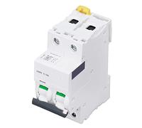 Riuulity Interruttore Automatico Miniatura 2P 10A, Sezionatore con