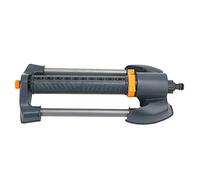 Riuulity Irrigatore Oscillante con Portata e Larghezza Regolabili Base in Metallo a 20 Fori Rotante per Prati di Grandi Dimensioni Controllo del Flusso Integrato Ugelli Precisi Irrigazione Uniforme