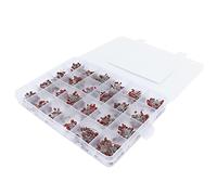 Riuulity Kit Assortiti Condensatori Ceramici, 960 Pezzi Componenti | Adatto per hobbisti, resistenza affidabile all\'umidità, da 2 pF a 0,1 uF, confezione intuitiva, ampia varietà