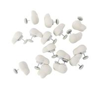 Riuulity Le Clamp/Holder per Piumino All'interno del Letto Impediscono lo spostamento. Ampia Applicazione per la Culla Decorativa per il Letto del Bambino, Clamp/Holder per Piumino da 16 Pezzi (Beige)