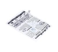 Riuulity Libro di Stoffa Morbido per Bambini, Giocattolo di Carta con Suono Frusciante per L'interazione Educativa Precoce, per Bambini da 1 Anno in su (Confezione di Sacchetti OPP per giornali in