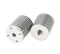 Riuulity Light V6 Extrusder Hoted Heatbellen 2 Pacchetto, Dissipatore di Calore in Alluminio per 0,1 0,2 Appassionati di Stampanti 3D