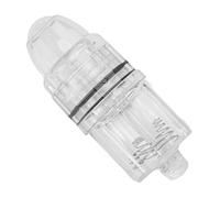 Riuulity Luce per Esche da Pesca Alimentata a Batteria AA, Robusta Luce per Esche per Pesci di Acque Profonde per la Pesca sul Ghiaccio o la alla Spigola (White)