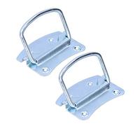 Riuulity Maniglie per Alveare in Acciaio Inossidabile da 2 Pezzi, Facili da Installare per Spostare L'alveare, Fornitura per Apicoltura Durevole e Stabile con Viti, Superficie della