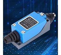 Riuulity Micro Interruttore per AC DC con Leva a Rullino 10cm | Valutato a AC 250VAC, DC 115V, applicazioni versatili, vite di cablaggio regolabile, funzionamento stabile