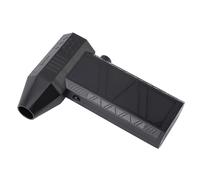 Riuulity Mini Jet Blower da 130000 giri/min. Elegante Spolverino con Regolazione Continua della velocità per la Rimozione della Polvere su Strada Compatto 9,5x14,5 Cm (BLACK)