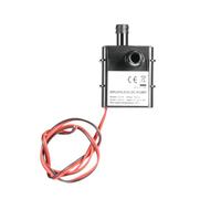 Riuulity Mini Pompa Acqua Senza Spazzole DC 12V 4.2W, Motore BLDC a Basso Rumore 40dB con Rotore Magnetico Permanente e Albero in Ceramica, per Fontana per Acquario di Pesci