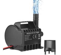 Riuulity Mini Pompa Ad Acqua Multifunzionale con Potenza Elevata e Sollevamento Elevato, Pompa Ad Acqua Sommergibile da 12 V per Acquario, Acquario, Fontana da Giardino (Irritato)