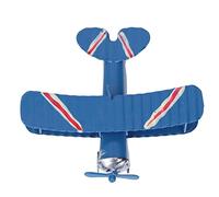 Riuulity Modello di Aeroplano di Decorazioni in Scala di Aeromobili di Desktop da Caccia D'arte di Ferro per la Decorazione della Sala di Studio Presso L'ufficio di Casa