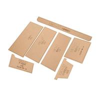 Riuulity Modello di Borsa in Acrilico Modello di Portafoglio in Pelle Manuale Ad Alta Precisione per Portafoglio Corto, in Acrilico Trasparente per, Ideale per gli Appassionati del Fai da Te,
