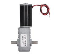 Riuulity Motore a Ruota Dente DC 12V con Trasmissione a Vermi Auto -block, Basso Consumo di Energia per L'automazione degli Uffici, Elevata Torsione e Carico di Larghezza (10RPM)