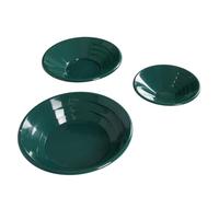 Riuulity Pannello Oro Pratico Set per il Tradizionale Panning Dorato, Adatto per Principianti, Padelle Verdi 3 Pezzi per la Prospettiva