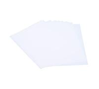 Riuulity Pellicola Termoretraibile Fai-da-te Foglio Termoretraibile Facile da Usare per gli Appassionati di Artigianato Foglio BOPS 10 Pezzi per Accessori, 11,7 X 8,3 Pollici (Stampabile su entrambi