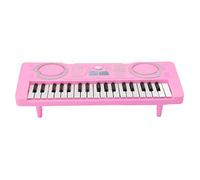 Riuulity per Bambini 37 Tasti Giocattolo Che Incoraggia L'interesse Musicale e Migliora la Coordinazione Occhio-mano, Strumento Musicale Ideale per Bambini 4,92 X 13,39 Pollici (PINK)