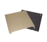 Riuulity Piastra di Stampa in Acciaio per Molle PEI con Base Magnetica per Stampante 3D K1 Max - Comoda Presa per Ridurre gli Errori per gli Appassionati del Fai da Te