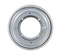 Riuulity Piastra Girevole Girevole con Cuscinetto Lazy Susan di Forma Rotonda Zincata per Carichi Pesanti di 3 per Armadi Ad Angolo, Ripiani Girevoli, Portariviste e (5,5 pollici)