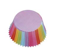 Riuulity Pirottini di Carta Colorati per Cupcake, Pirottini per Muffin Arcobaleno da 100 Pezzi, Perfetti per Dessert, Comodi Strumenti per Decorare Tazze di Pasticceria, Ideali per Compleanni e