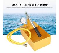Riuulity Pompa di Prova Pressione Acqua per Tubazioni | Robusto materiale in alluminio, facile installazione, compatibile con vari mezzi di pressione