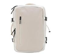 Riuulity PVC Oxford -Rainfish Viopum Compression Zackpack per Viaggiatori D'affari per Laptop da 17,3 Pollici (WHITE)