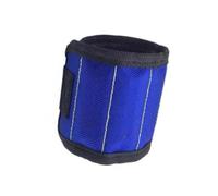 Riuulity Robusto Braccialetto Magnetico per Attrezzi con Cinturino Regolabile, Resistente All'usura, Traspirante, Contiene Viti, Chiodi e Piccoli Strumenti Metallici per Fai da Te, (3 righe 6
