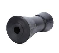 Riuulity Rullo per Chiglia per Barche per Carichi Pesanti 6 X 2,6 Pollici, PU di Lunga Durata Adatto al Rimorchio della Barca con Un Diametro del Foro Centrale di 17 Mm per Il Rimorchio