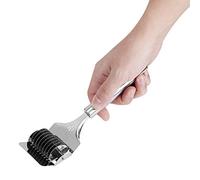 Riuulity Rullo per Reticolo Taglia-spaghetti, Utensile da Anticorrosione per Tagliare Tagliatelle e Ingredienti, 2 Taglia-spaghetti Manuali per Cuochi Domestici