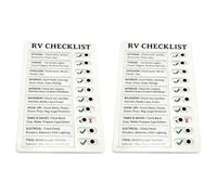 Riuulity Scheda della Lista di Controllo per da 2 Pezzi, Tabella di Promemoria Compatta e Staccabile per la Manutenzione del, con Meccanismo di Scorrimento Reattivo per le Liste di Controllo (#1)