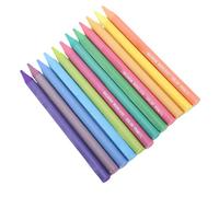 Riuulity Set di Matite a Matite a Legna Colorata, 12 Colorate a Base di Olio per la Pittura Artistica e la Produzione di Mappe, Mescola Leggermente Senza Disturbare i Colori Sottostanti, Adatti Ai