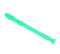 Riuulity Set Flauto e Clarinetto per Principianti con Asta di Pulizia per Bambini Strumento Musicale Facile da Imparare per la Scuola Materna e la Scuola Elementare in Multi Colori (GREEN)