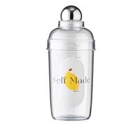 Riuulity Shaker per Cocktail da 500 Ml, Mixer per Bevande Shaker da Bar con Design a Prova di Spruzzi e Scala Accurata per Uso Domestico del Bar del Negozio di tè Al Latte