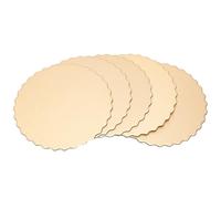 Riuulity Sottotorta Bifacciale in Cartone Spesso e Spesso da 10 Pezzi per Matrimoni, Vassoi da Dessert con capacità Portante per Torte Alle Fragole, Sottotorta Riutilizzabili per Cupcake per (30,5