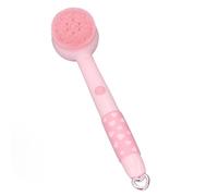 Riuulity Spazzola Elettrica per il Corpo per Bambini con Manico Lungo, Spugna per Doccia Resistente All'acqua, Spazzola Morbida per Vasca da Bagno per Bambini (PINK)