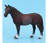 Riuulity Squisito Modello di Cavallo Dipinto a Mano, Materiale Robusto Non Tossico, Ottimo per la Consapevolezza delle Specie e L'educazione Ambientale (cavallo)