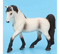 Riuulity Squisito Modello di Cavallo Dipinto a Mano, Materiale Robusto Non Tossico, Ottimo per la Consapevolezza delle Specie e L'educazione Ambientale (quarto di cavallo marrone)