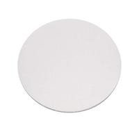 Riuulity Stampo per Griglia Tondo Antiaderente per Carne e Manzo, Facile da Usare, per Hamburger Perfettamente Formati in Riunioni All'aperto, Lega di Alluminio + Pp (40 Fogli di Carta siliconata)