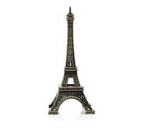 Riuulity Statua in Bronzo della Torre di Parigi, Materiale Ecologico in Lega di Zinco, Buona Resistenza al Calore, Forma Chiara, Altezza 6,4", Decorazione per Night Club (15 cm)