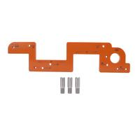 Riuulity Strumento Ausiliario per Scanalatura Ad, Antiscivolo Facile da Usare, Modello di Posizione della Fessura per la Porta Dell'armadio, per la Lavorazione del Legno (8mm)