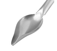 Riuulity Strumento Cucchiaio in Acciaio Inossidabile per la Decorazione della Piattaforma di Dessert, Ideale per la Fatta in Casa, 1 Pezzo D'argento (L 360ml 6.8x14.5cm / 2.7x5.7in)
