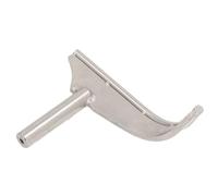 Riuulity Supporto Utensile Tornio Curvo 5/8in per Torno Legno, Facile da