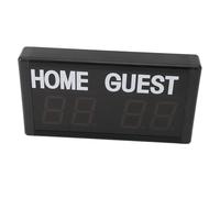 Riuulity Tabellone Segnapunti a LED a 4 Cifre, Supporto Elettronico Digitale a Parete, Funzionamento Semplice, per la Registrazione del Punteggio di Una Partita di Basket