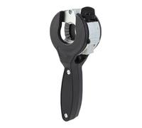 Riuulity Tagliatubi a Cricchetto, Efficiente Tagliatubi 2 in 1 per Tagliare Tubi in PPR e Plastica per Spazi Ristretti, Alluminio e ABS (BLACK)