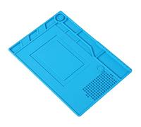 Riuulity Tappetino Isolante Magnetico in Silicone, Design Resistente Alle | Materiale siliconico antiscivolo, ausilio al posizionamento digitale, protegge le superfici, migliora l\'organizzazione