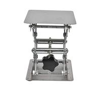 Riuulity Tavolo Elevatore da Laboratorio Tavolo Elevatore Regolabile Struttura della Superficie Liscia per Esperimenti di Chimica delle Scuole Medie Argento 508 G