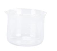 Riuulity Tazza per Concentrazione di caffè a Doppia Dose da 3 Once e 100 Ml, Beccuccio a V, Lavaggio a Mano per Bicchierini di caffè Espresso, Misurazione della Preparazione del