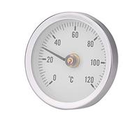 Riuulity Termometro Resistente Alla Polvere Resistente Alla Polvere da 63 Mm - Leggi più Velocemente per i Tubi del Tubo - Ideale per L'avvio delle Piante di Energia Dell'olio